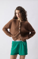 GILET FEMME VITOW CHOCOLAT CHINE CHOCOLAT CHINE