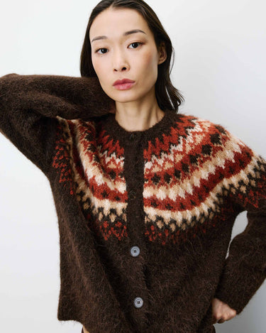 GILET FEMME ALEKIO CHOCOLAT CHOCOLAT