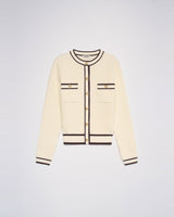 GILET FEMME CARDIGAN ECRU ECRU