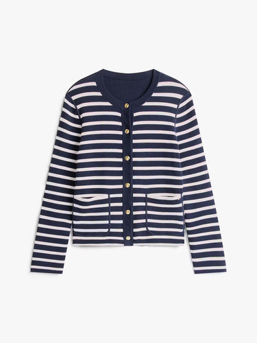 GILET FEMME CO JERSEY REVERSIBLE MARINE MARINE