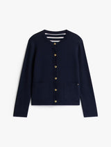 GILET FEMME CO JERSEY REVERSIBLE MARINE MARINE