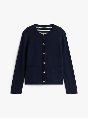 GILET FEMME CO JERSEY REVERSIBLE MARINE MARINE