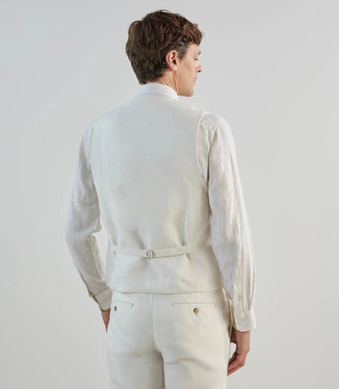 GILET HOMME JCELESTE ECRU ECRU