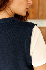 GILET SM FEMME MELBA MARINE MARINE