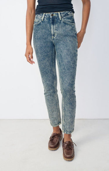 JEANS FEMME 5 POCHES LE FITTE DENIM DARK DENIM DARK
