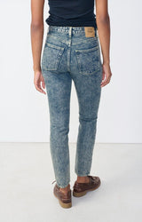 JEANS FEMME 5 POCHES LE FITTE DENIM DARK DENIM DARK