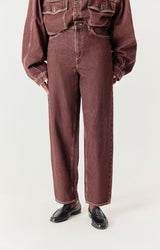 JEANS FEMME OSHOW RAISIN RAISIN