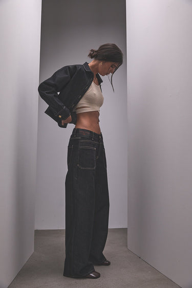 JEANS FEMME SYBILLE NOIR NOIR