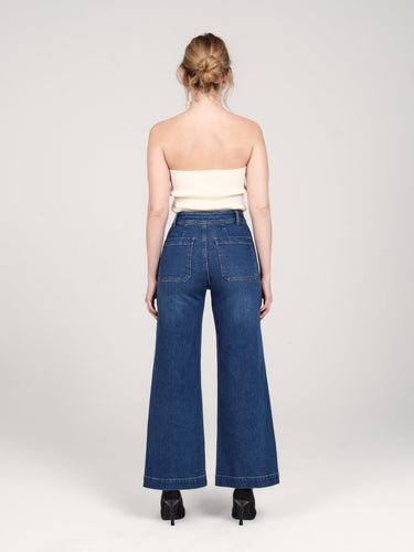 JEANS FEMME FAUVE DENIM DENIM