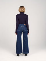 JEANS FEMME FILA FLARE MARINE MARINE