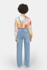 JEANS FEMME FOREST WIDE DENIM LT DENIM LT