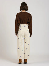 JEANS FEMME POLA STRAIGHT ANKLE BEIGE BEIGE