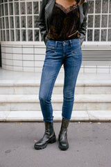 JEANS FEMME ALEXA CROPPED S-SDM FEVER FEVER