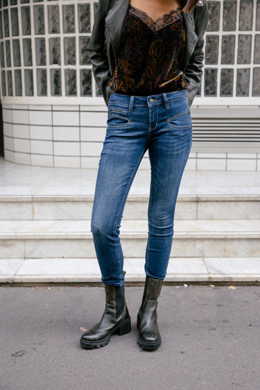 JEANS FEMME ALEXA CROPPED S-SDM FEVER FEVER