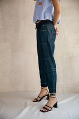 JEANS FEMME CELINE DARK DENIM DARK DENIM