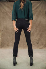 JEANS FEMME NOIR NOIR