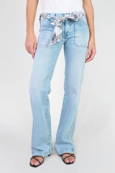 JEANS FEMME FLARE DENIM LT DENIM LT
