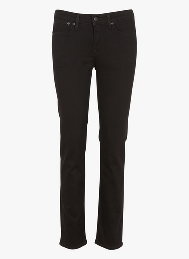 JEANS FEMME 712 SLIM NOIR NOIR