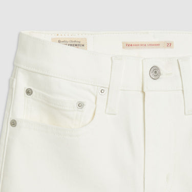 JEANS FEMME 724 HR STRAIGHT CLOUD DANCER BLANC BLANC