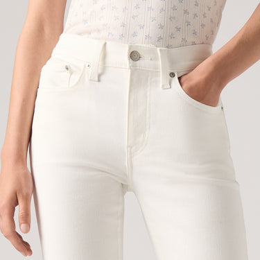 JEANS FEMME 724 HR STRAIGHT CLOUD DANCER BLANC BLANC