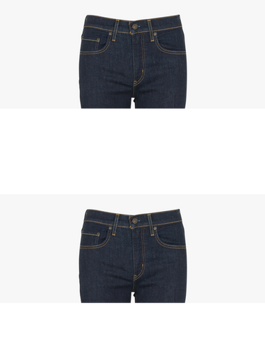 JEANS FEMME 724 HR STRAIGHT DENIM DARK DENIM DARK