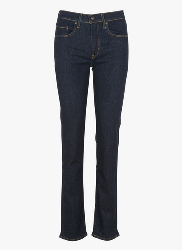 JEANS FEMME 724 HR STRAIGHT DENIM DARK DENIM DARK