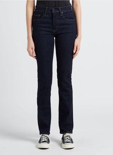 JEANS FEMME 724 HR STRAIGHT DENIM DARK DENIM DARK