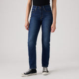 JEANS FEMME 724 HR STRAIGHT DENIM DARK DENIM DARK