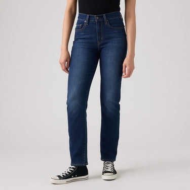 JEANS FEMME 724 HR STRAIGHT DENIM DARK DENIM DARK