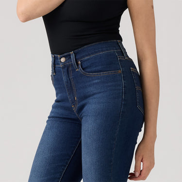 JEANS FEMME 724 HR STRAIGHT DENIM DARK DENIM DARK