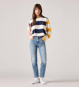 JEANS FEMME 724 HR STRAIGHT DENIM LT DENIM LT