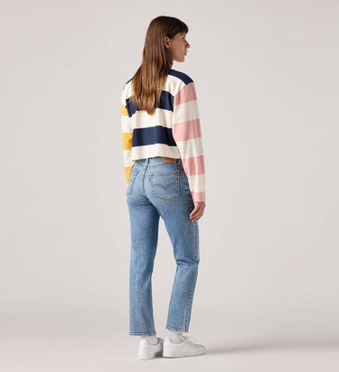 JEANS FEMME 724 HR STRAIGHT DENIM LT DENIM LT