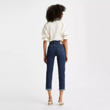 JEANS FEMME BOYFRIEND MID RISE DENIM DARK DENIM DARK