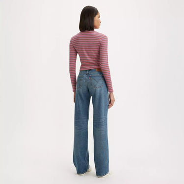 JEANS FEMME LOW LOOSE DENIM DENIM