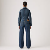 JEANS FEMME LOW LOOSE DENIM DENIM