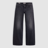 JEANS FEMME LOW LOOSE TECH STORM NOIR DELAVE NOIR DELAVE