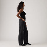 JEANS FEMME LOW LOOSE TECH STORM NOIR DELAVE NOIR DELAVE