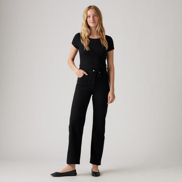 JEANS FEMME NOIR NOIR