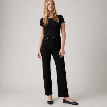 JEANS FEMME NOIR NOIR