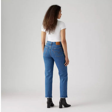 JEANS FEMME RIBCAGE ANKLE DENIM DENIM
