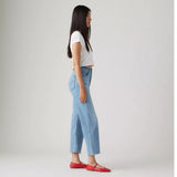 JEANS FEMME RIBCAGE ANKLE DENIM LT DENIM LT