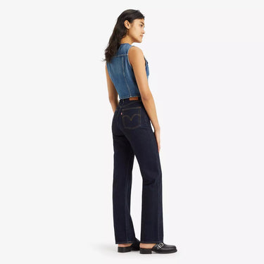JEANS FEMME RIBCAGE FUL LENGHT DENIM DARK DENIM DARK