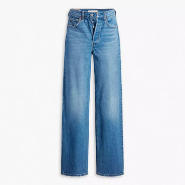 JEANS FEMME RIBCAGE FUL LENGHT DENIM LT DENIM LT