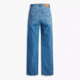 JEANS FEMME RIBCAGE FUL LENGHT DENIM LT DENIM LT