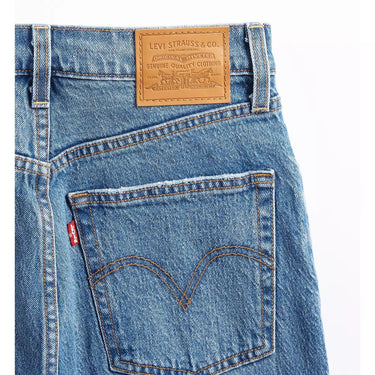 JEANS FEMME RIBCAGE FUL LENGHT DENIM LT DENIM LT