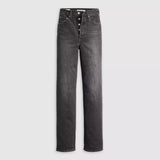 JEANS FEMME RIBCAGE FUL LENGHT NOIR DELAVE NOIR DELAVE