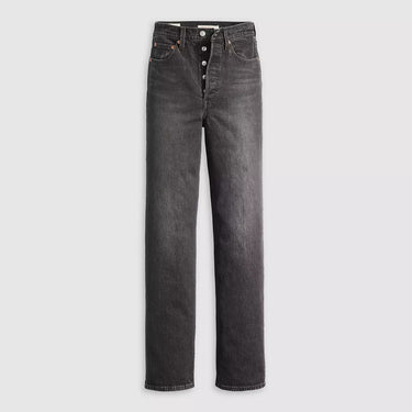 JEANS FEMME RIBCAGE FUL LENGHT NOIR DELAVE NOIR DELAVE
