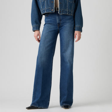 JEANS FEMME RIBCAGE WIDE LEG DENIM DENIM