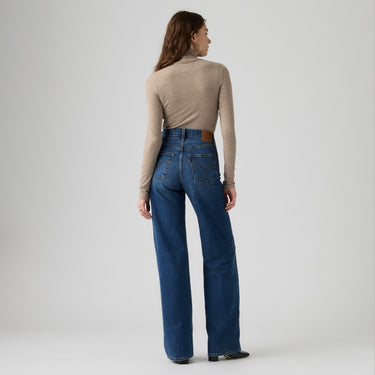 JEANS FEMME RIBCAGE WIDE LEG DENIM DENIM