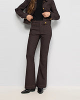 JEANS FEMME SECRET MARRON MARRON